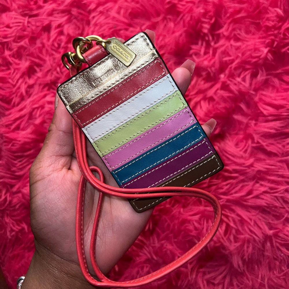 COACH OUTLET LANYARD